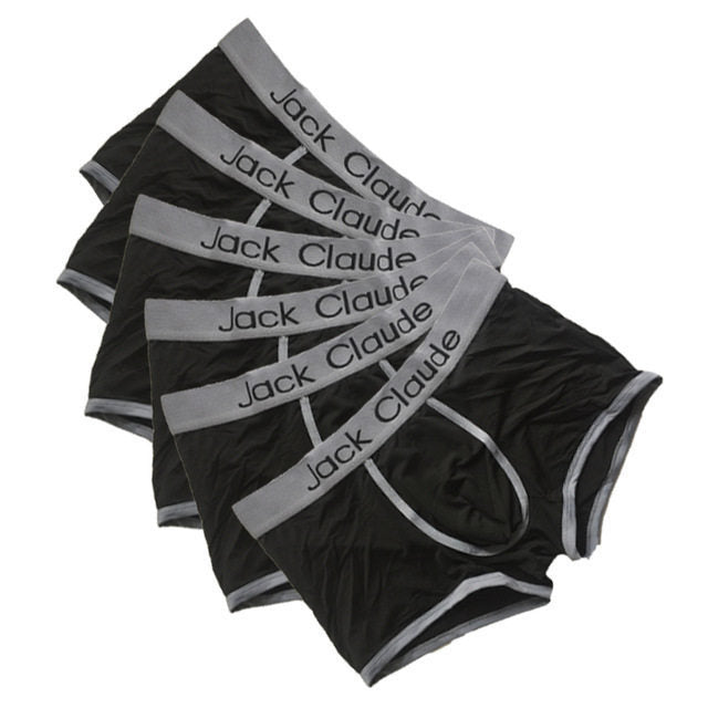 Men's Breathable Sexy Underwear Boxer Six-piece Suit