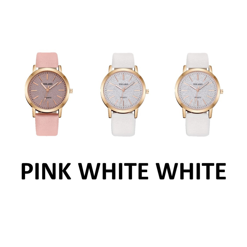 PU belt watch