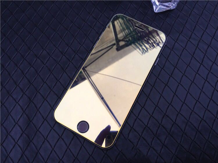 Compatible with Apple , Colorful mirror tempered film