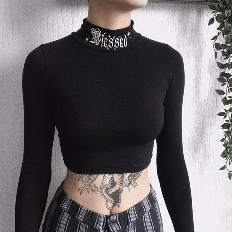 All-Match Tight-Fitting Long-Sleeved t-Shirt Women