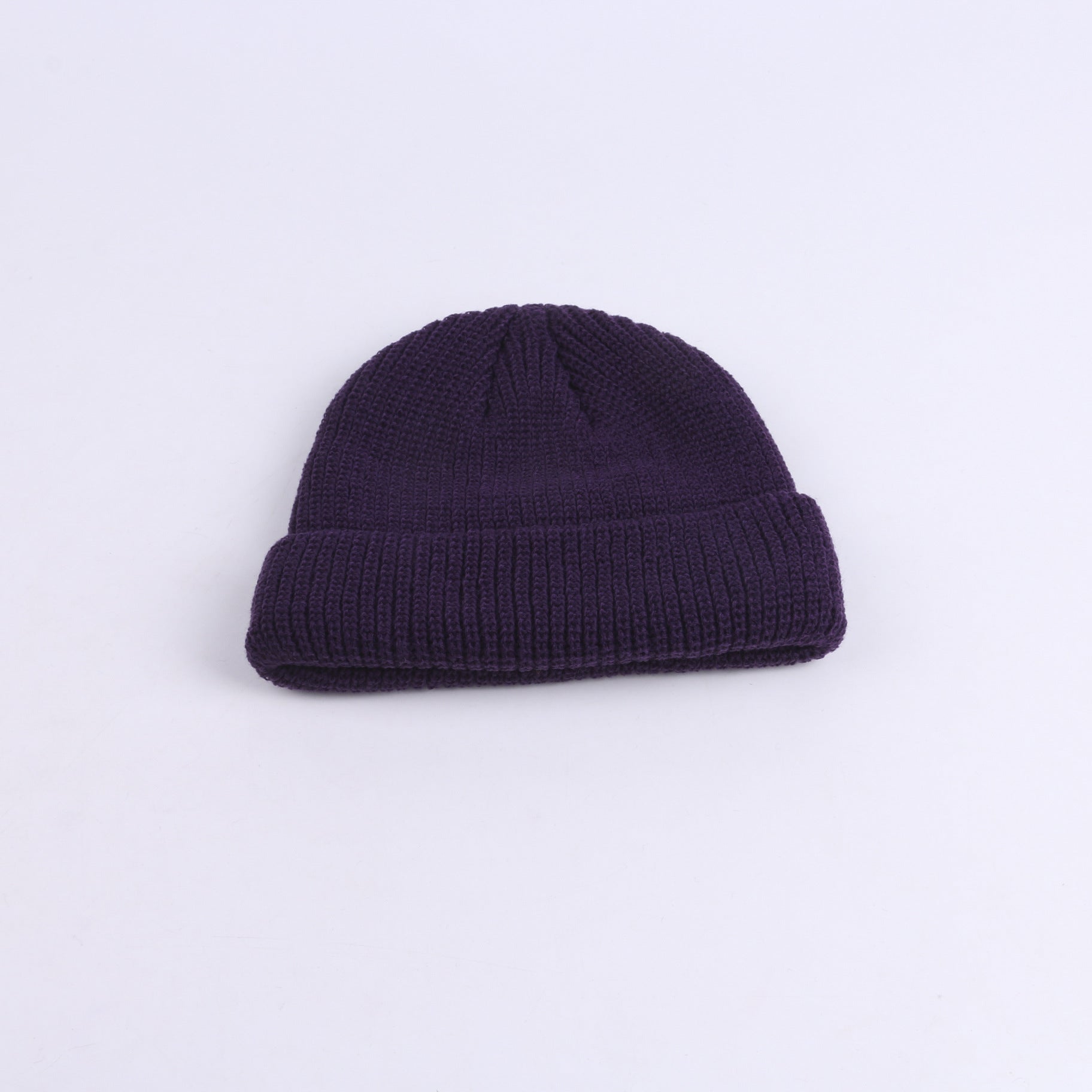 Wool Hat Street Fashion Landlord Hat Short Knitted Melon Skin Hat