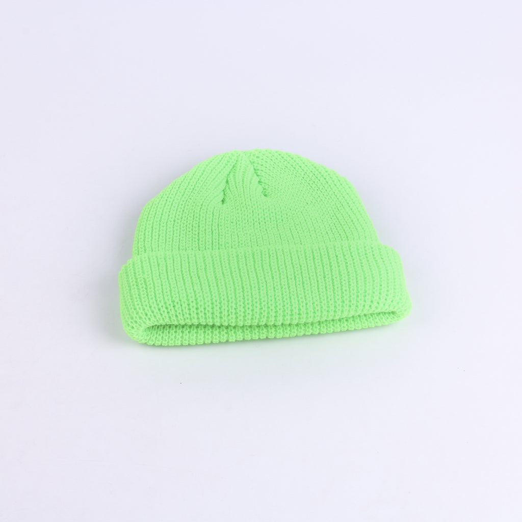 Wool Hat Street Fashion Landlord Hat Short Knitted Melon Skin Hat