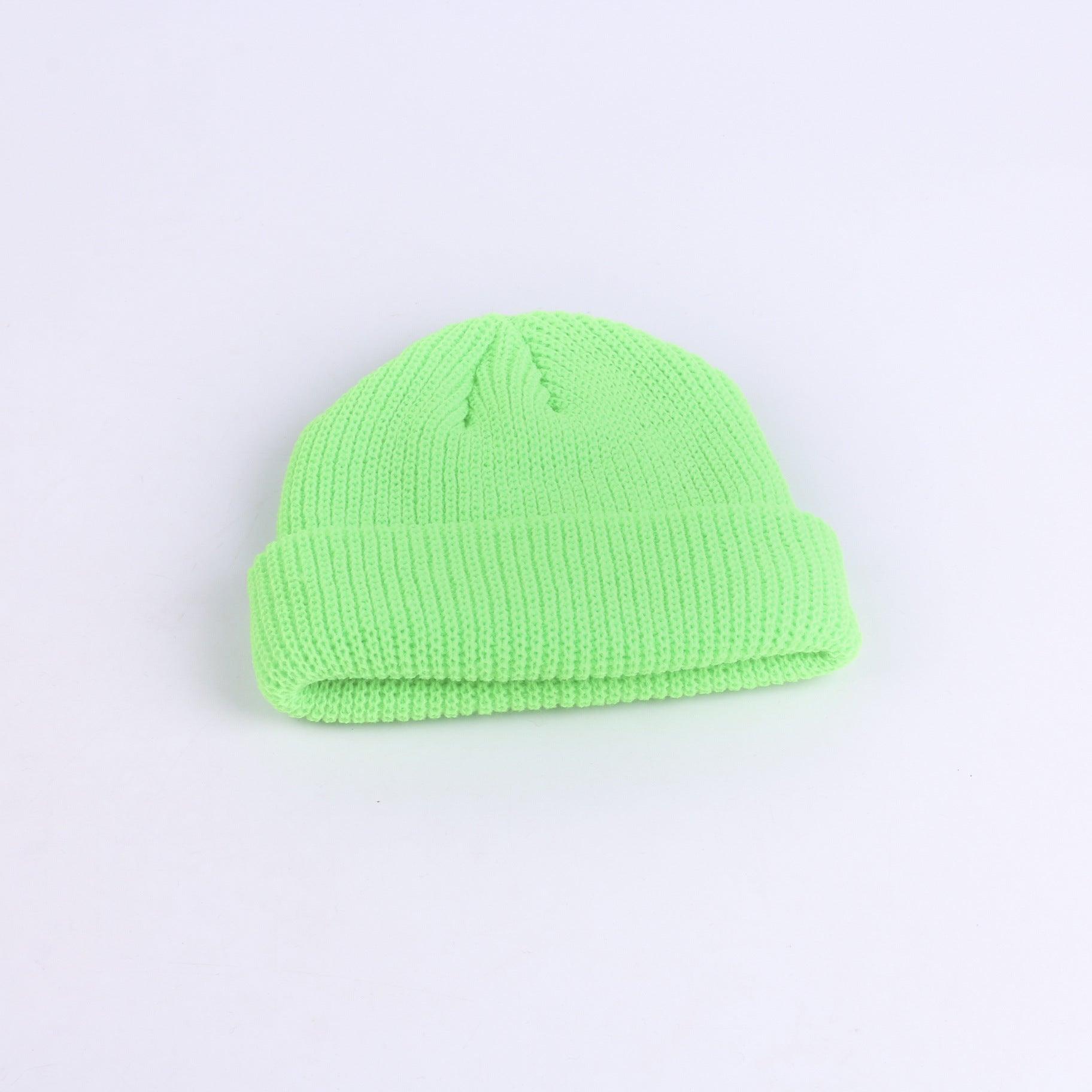 Wool Hat Street Fashion Landlord Hat Short Knitted Melon Skin Hat