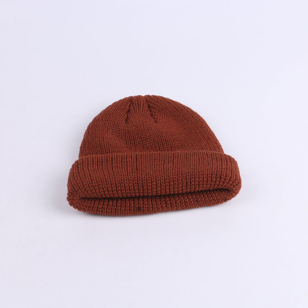 Wool Hat Street Fashion Landlord Hat Short Knitted Melon Skin Hat
