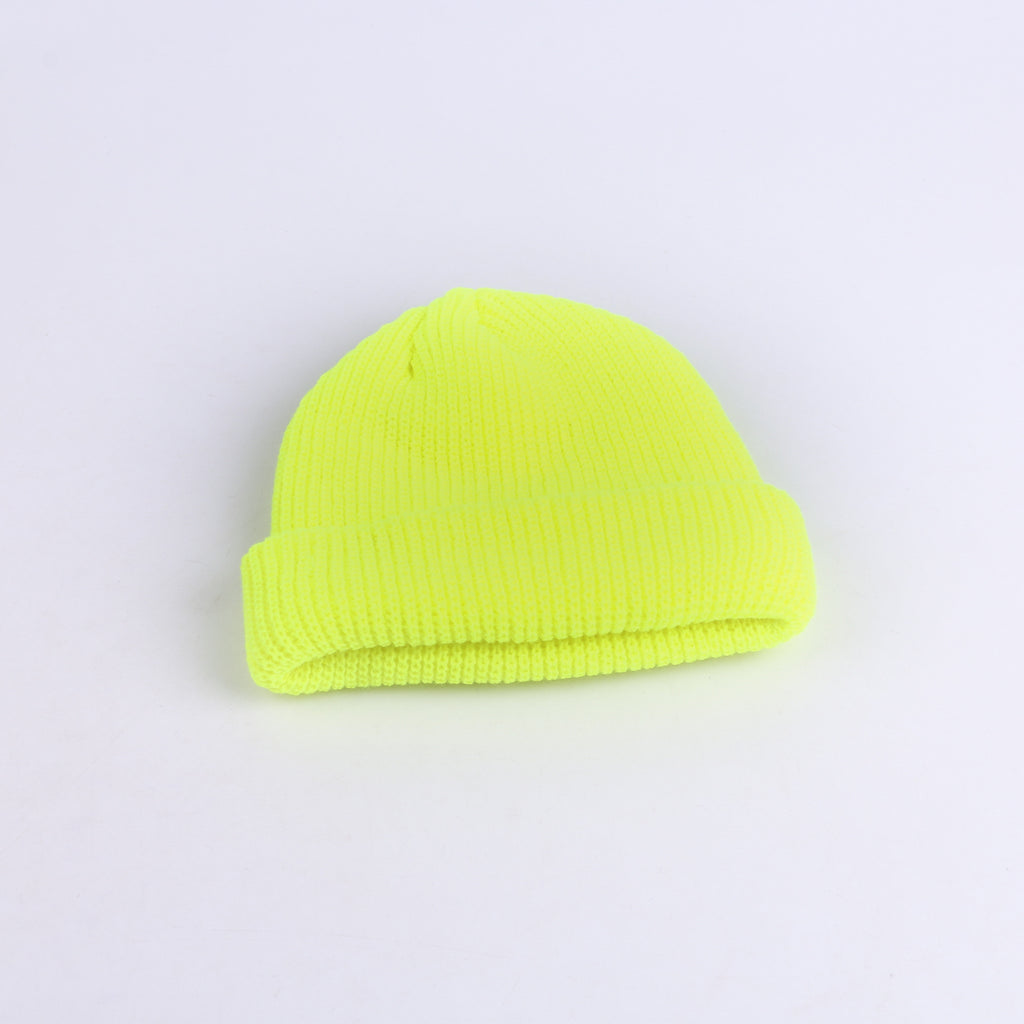 Wool Hat Street Fashion Landlord Hat Short Knitted Melon Skin Hat