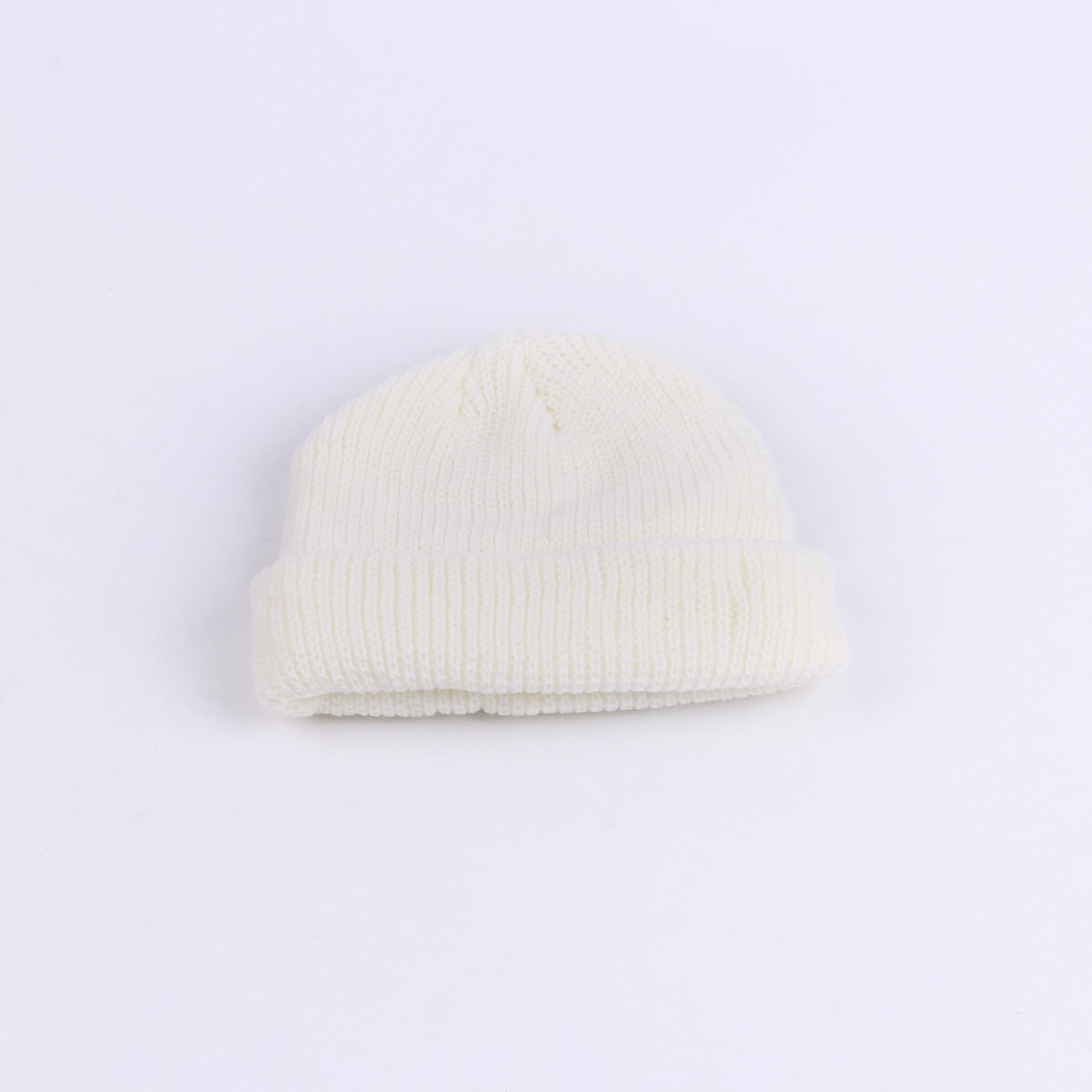 Wool Hat Street Fashion Landlord Hat Short Knitted Melon Skin Hat
