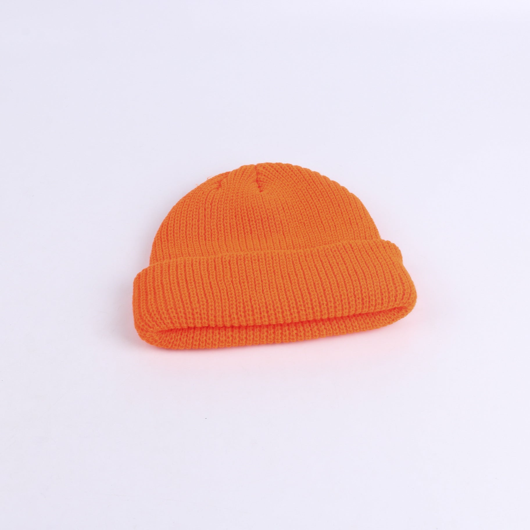 Wool Hat Street Fashion Landlord Hat Short Knitted Melon Skin Hat