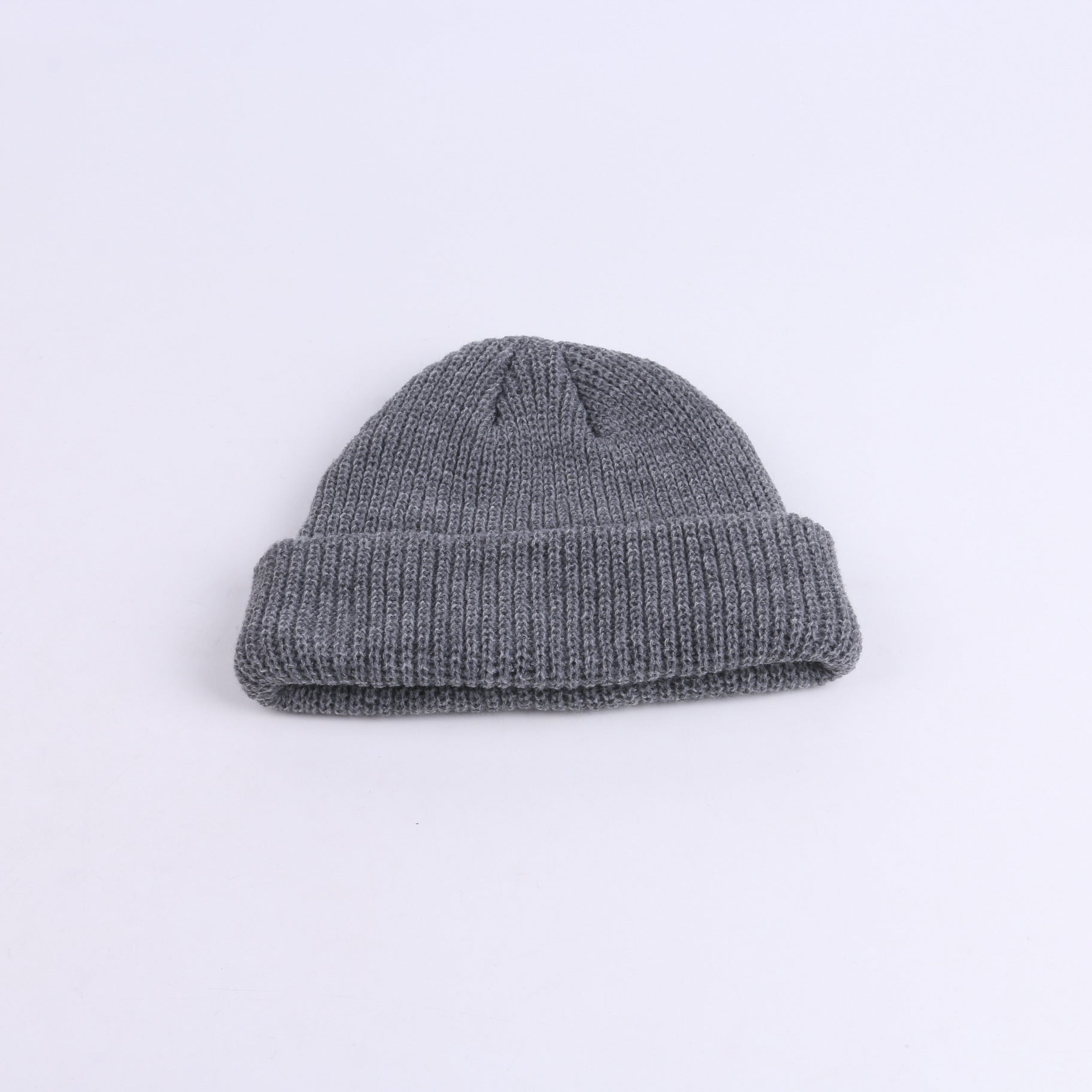 Wool Hat Street Fashion Landlord Hat Short Knitted Melon Skin Hat