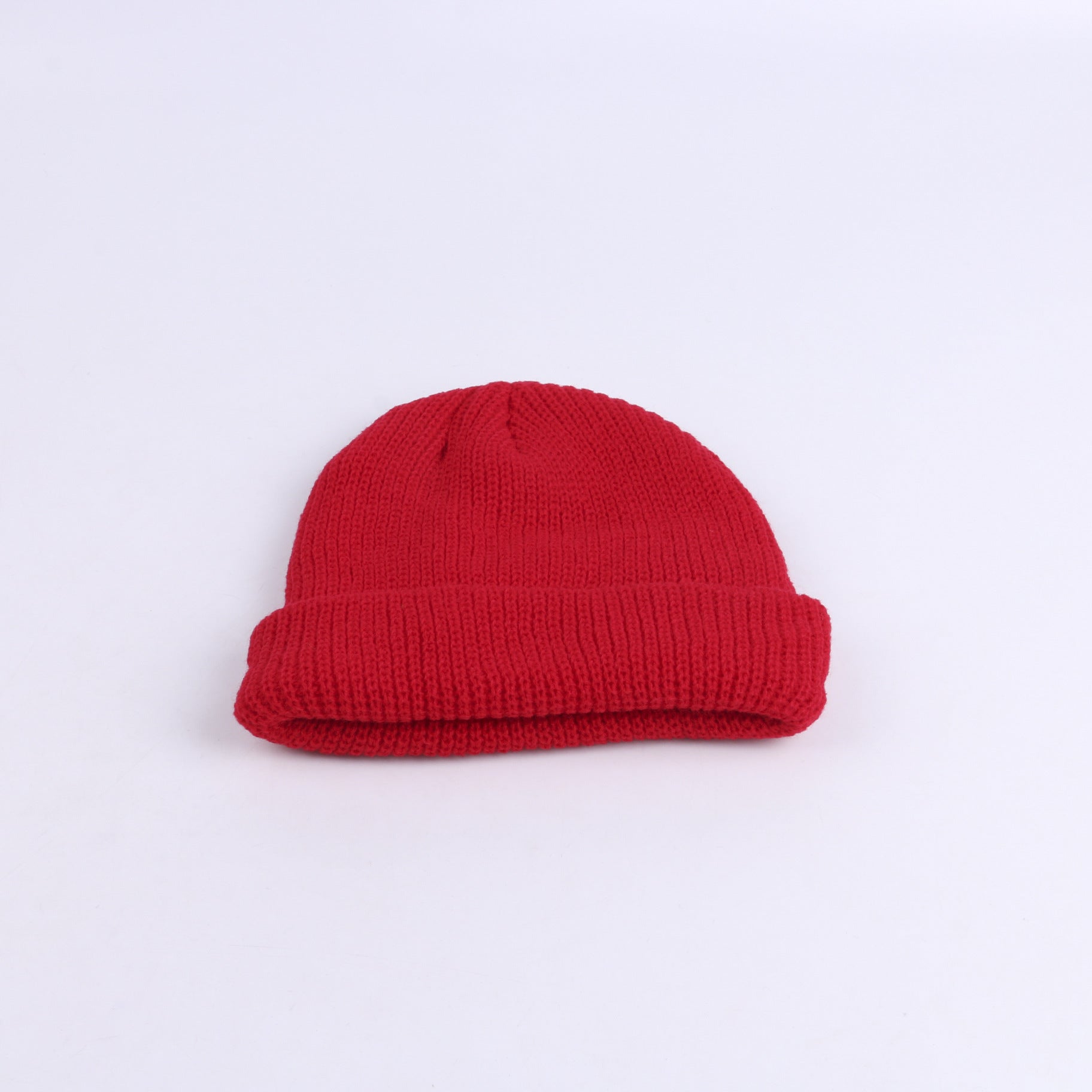Wool Hat Street Fashion Landlord Hat Short Knitted Melon Skin Hat