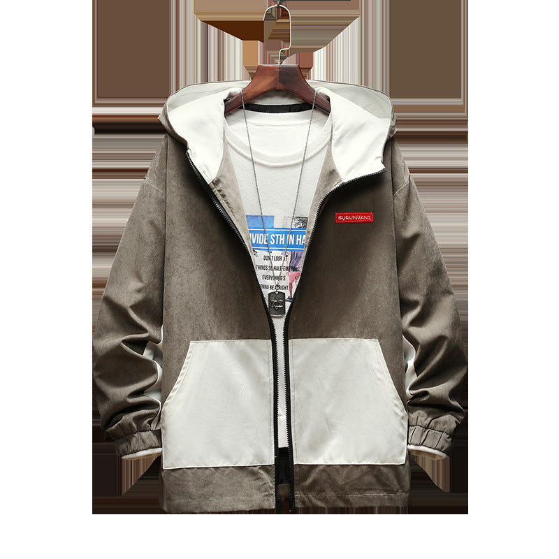 Men's Casual Color Matching Baseball Uniform