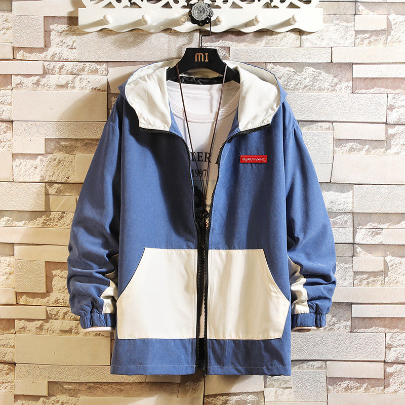 Men's Casual Color Matching Baseball Uniform