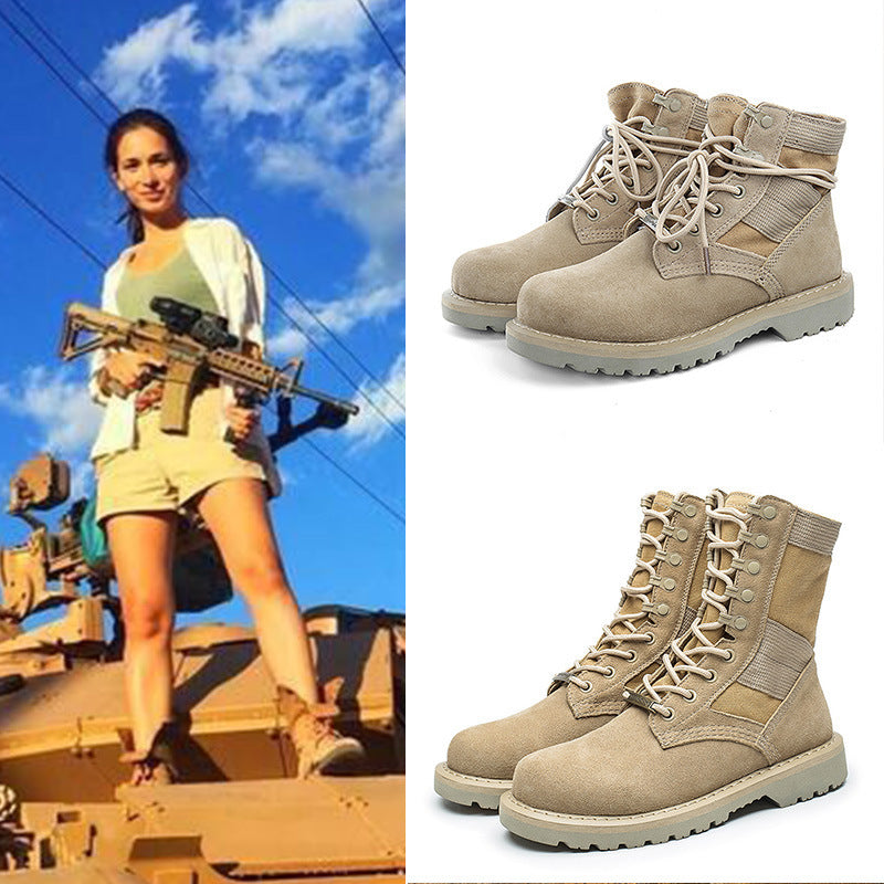Women'S Leather Workwear Wolf Boots