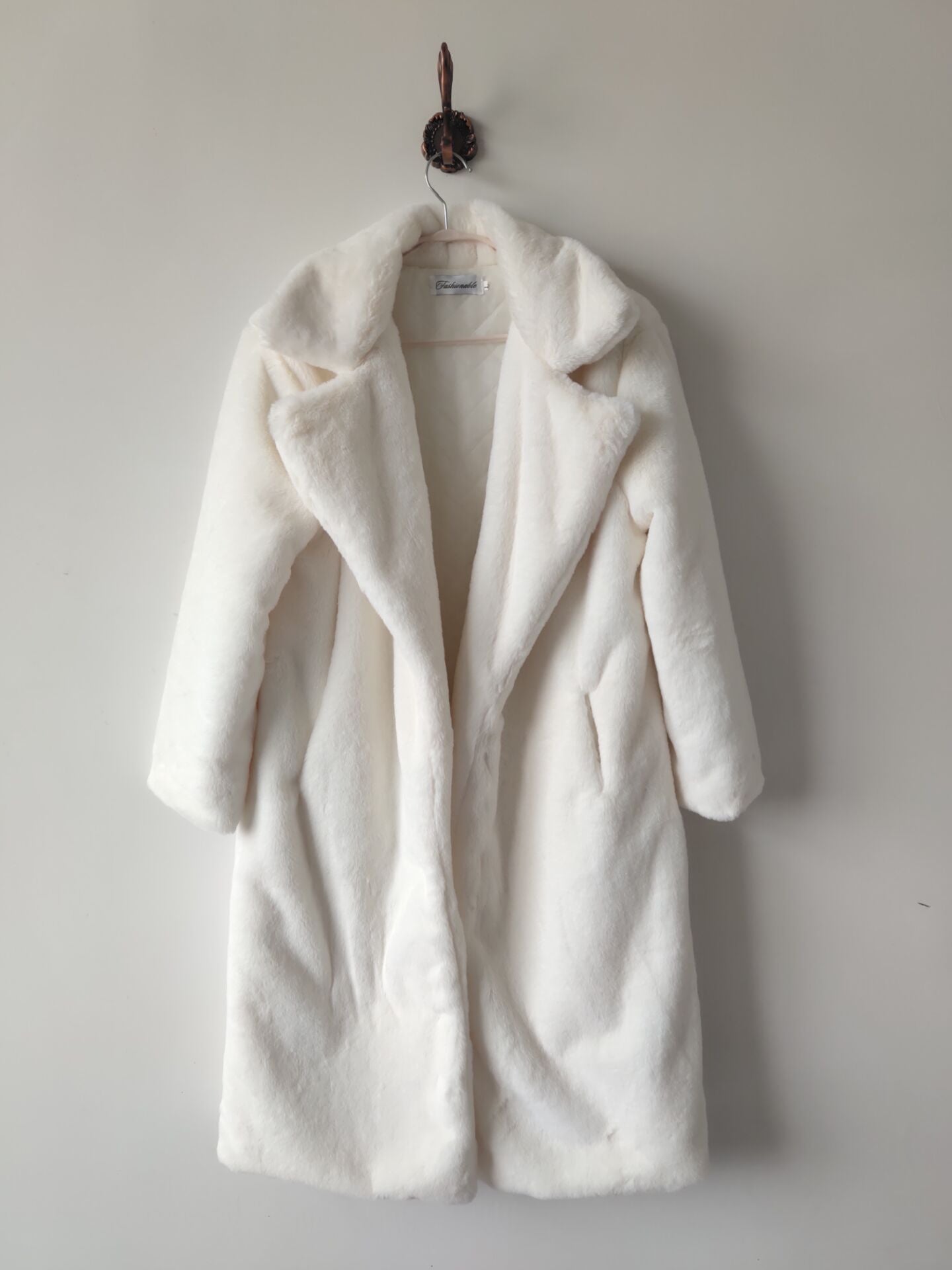 Fur Coat Plus Long Plus Size Women'S Im Itation Rabbit Fur Coat