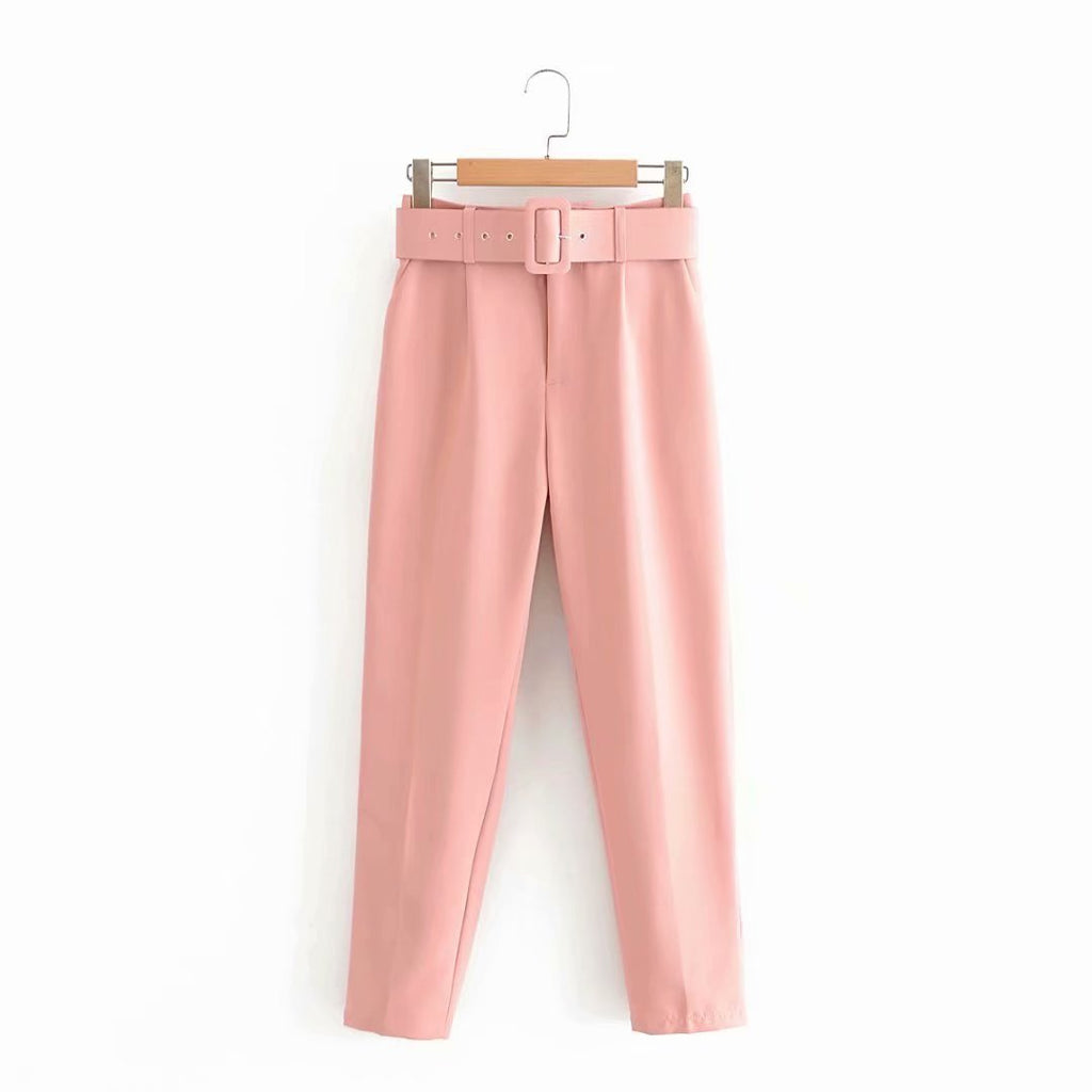 New Pleated Multicolor Harem Pants