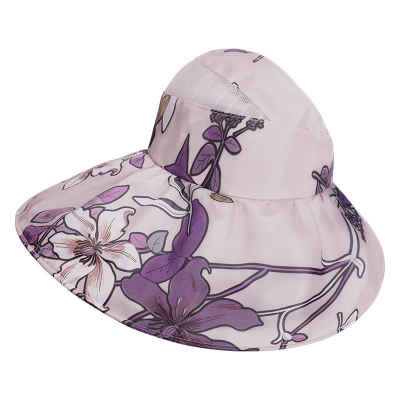 Sun Protection Sun Hat Ladies Outdoor Big Brim