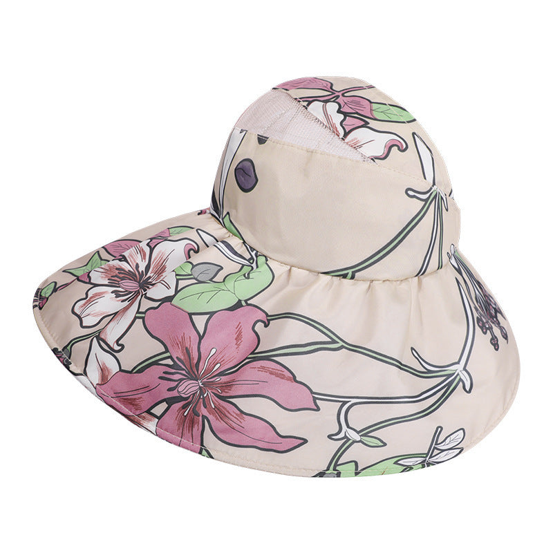 Sun Protection Sun Hat Ladies Outdoor Big Brim