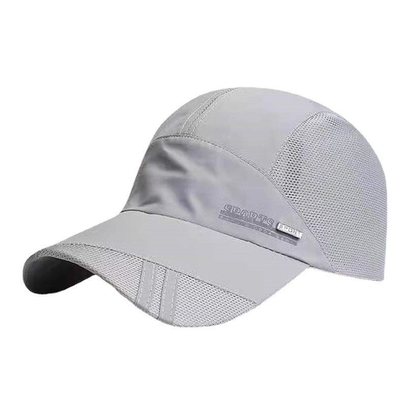 Korean Hat Men And Women Summer Outdoor Sports Sunshade Breathable Quick-drying Net C Ap Mountaineering Leisure New Baseball C Ap