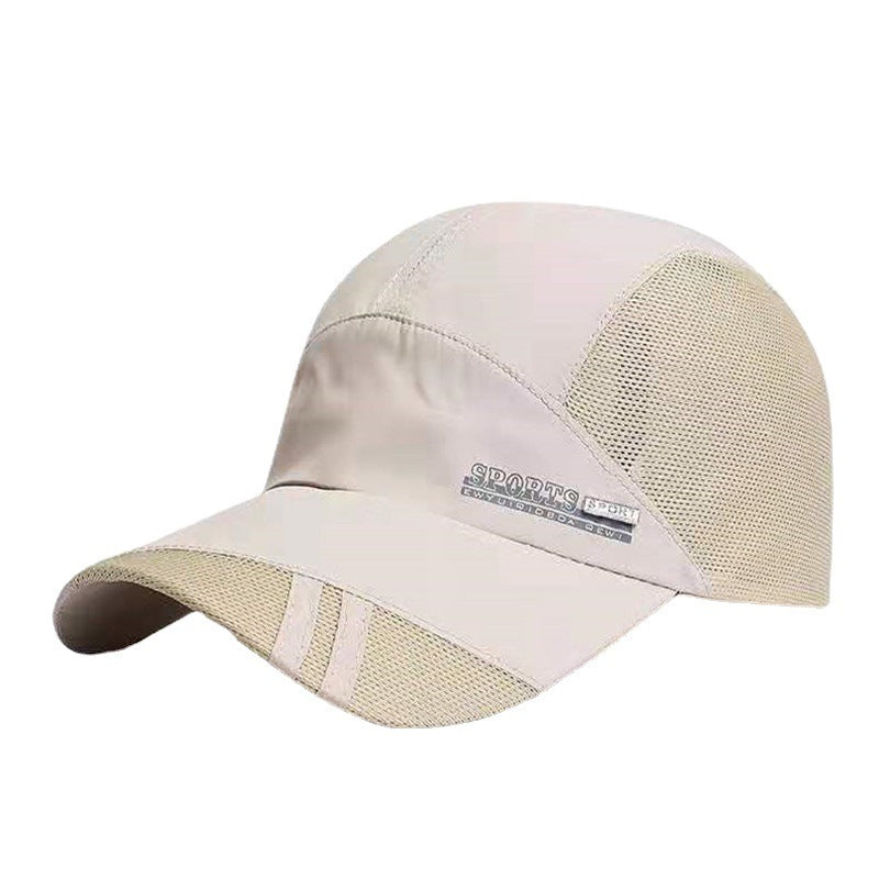 Korean Hat Men And Women Summer Outdoor Sports Sunshade Breathable Quick-drying Net C Ap Mountaineering Leisure New Baseball C Ap