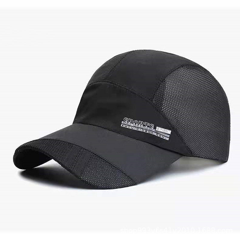 Korean Hat Men And Women Summer Outdoor Sports Sunshade Breathable Quick-drying Net C Ap Mountaineering Leisure New Baseball C Ap