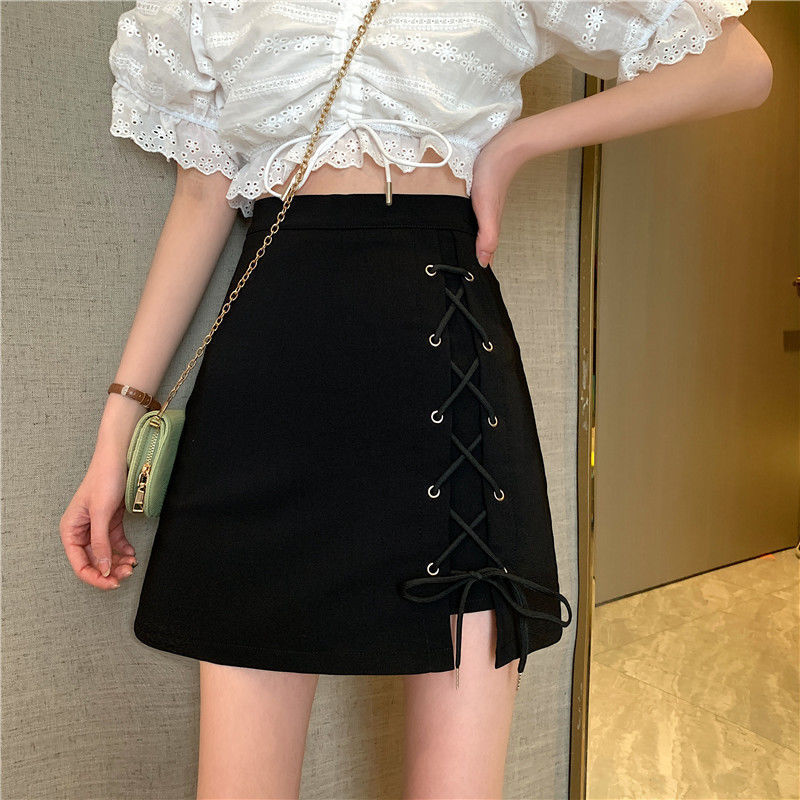 Black Skirt Female Spring And Summer High Waist