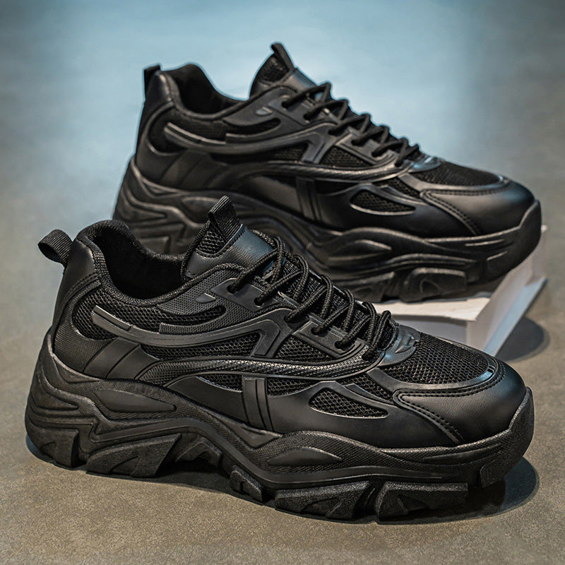 Men's Sports And Leisure Shoes Made Of Genuine Leather