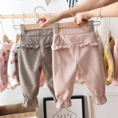Baby Trousers Korean Style Trendy Pants Autumn