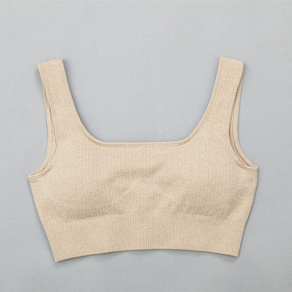 Seamless Women Yoga Set Sports Bra Shorts
