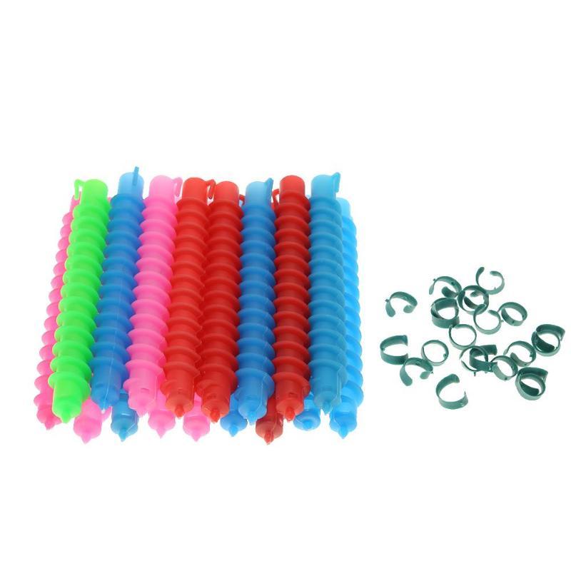 Plastic Long Styling Barber Salon Tool Hairdressing Spiral Hair Perm Rod Hairdressing Curler Rollers Salon Tool