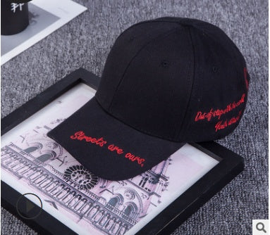 Embroidered Cross Baseballcap
