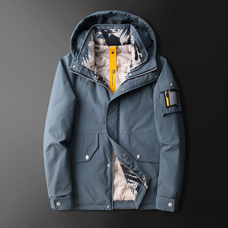 Ambrose Bulky Padded Style Thick Hooded Coat