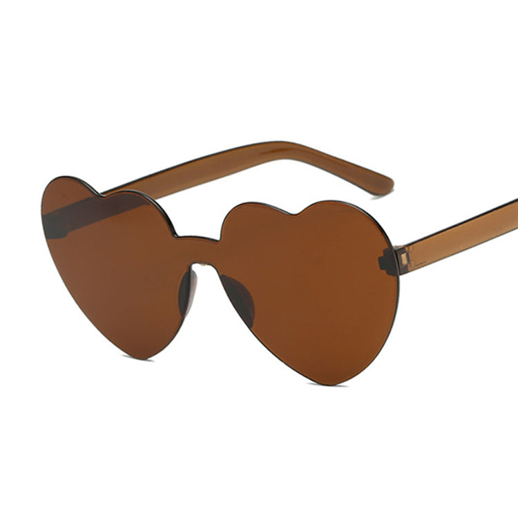 Frame heart glasses