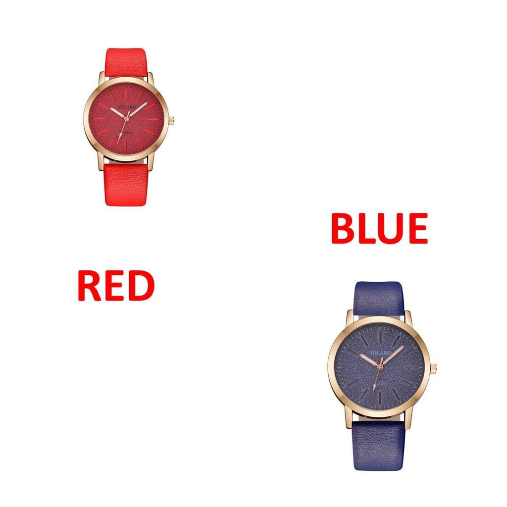 PU belt watch