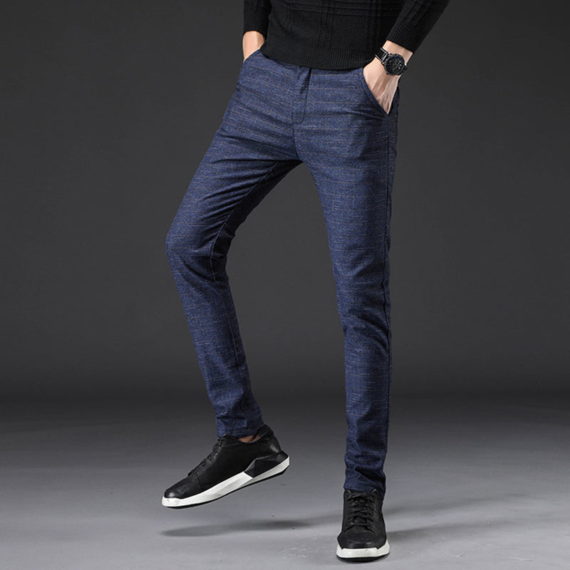 Men's Fashion And Comfort Business Thick Long Pants