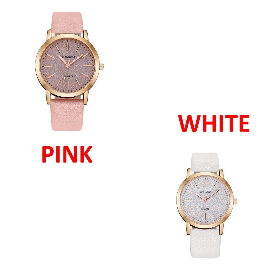 PU belt watch