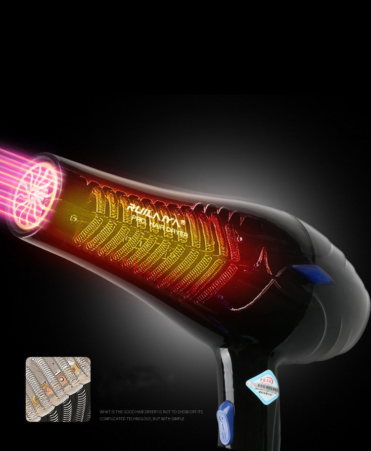 Household High-power Hair Dryer Blue Light