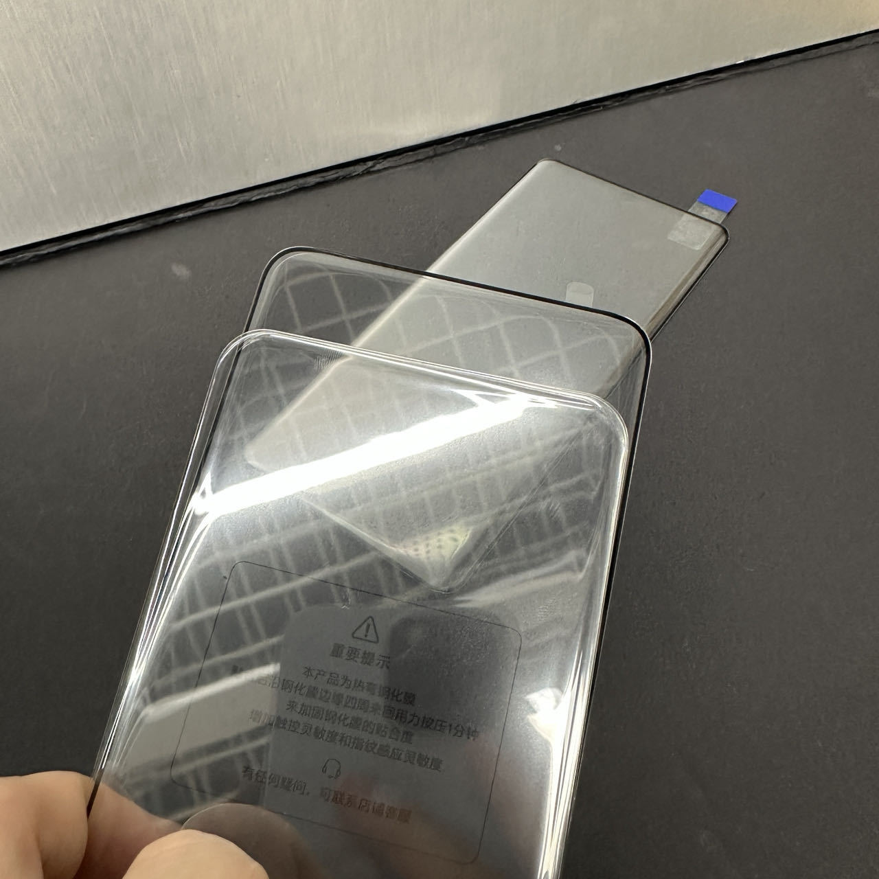 HD Tempered Film V40 Full Glue Hot Bending Electroplating UV Protective Film