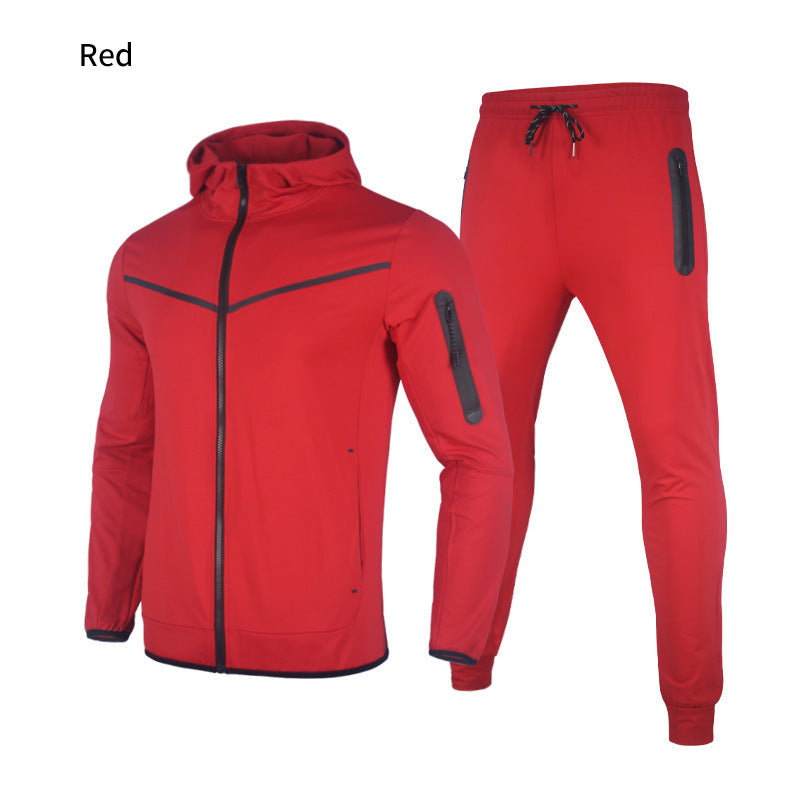 Hooded Sports Leisure Suit Men's Suit