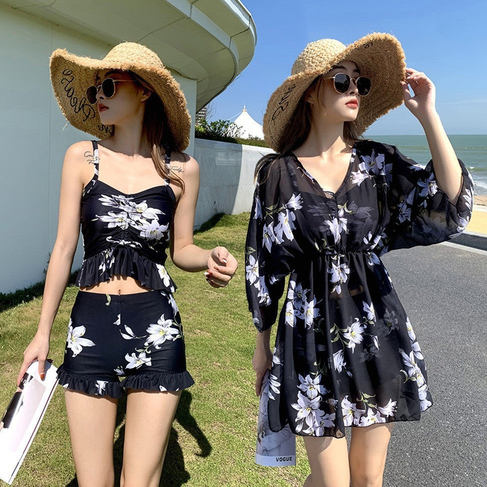 Swimsuit Women's Thin Split Three-piece Suit