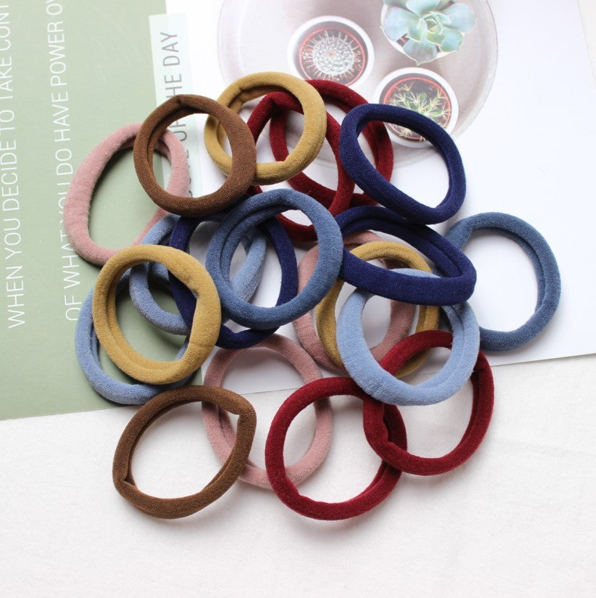 High-strength Tie Hair, Thick Hair Band, Towel Ring Does Not Hurt Hair