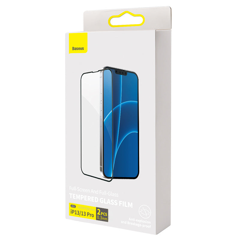 0.3mm Full Screen Full Glass Tempered Film For IP 5.4 Inch Model