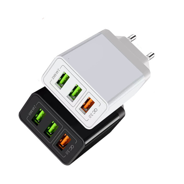 Multi-port Qualcomm Quick Charge European Standard Charger