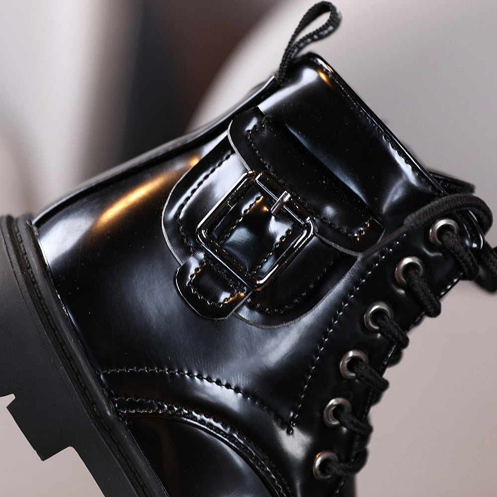 Autumn British Style Childrens Martin Boots