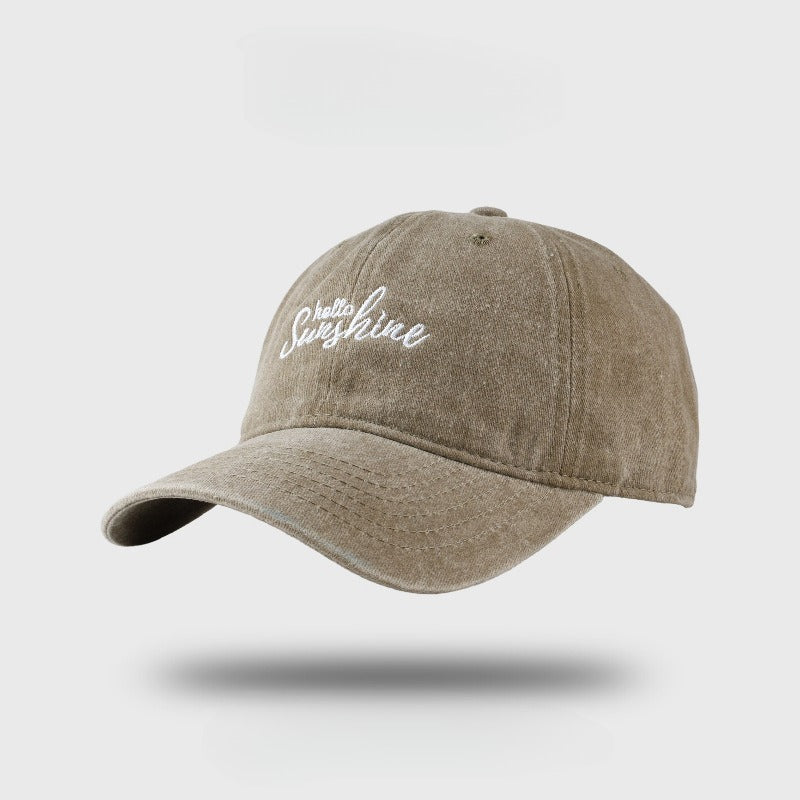 Sun Protection Fashion Peaked Cap Female Couple Baseball Cap