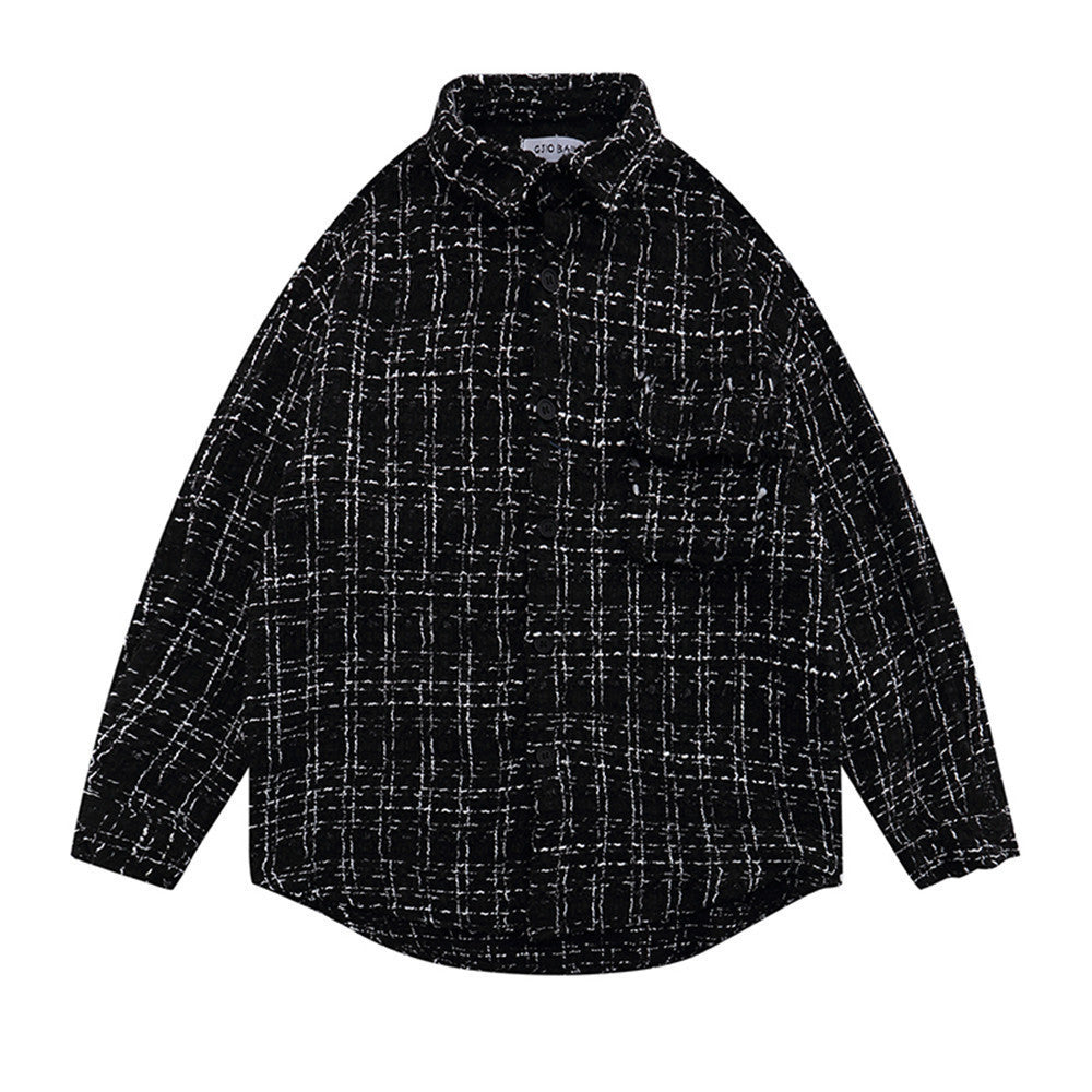 Men's Ins Street Loose Autumn Coat Shirt