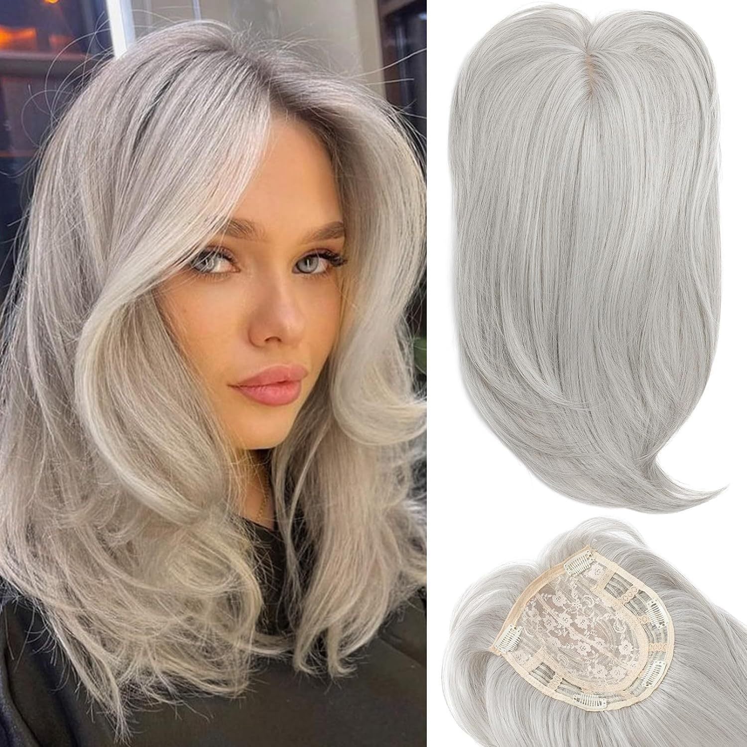 Amazon Foreign Trade Top Hair Supplementing Piece Women