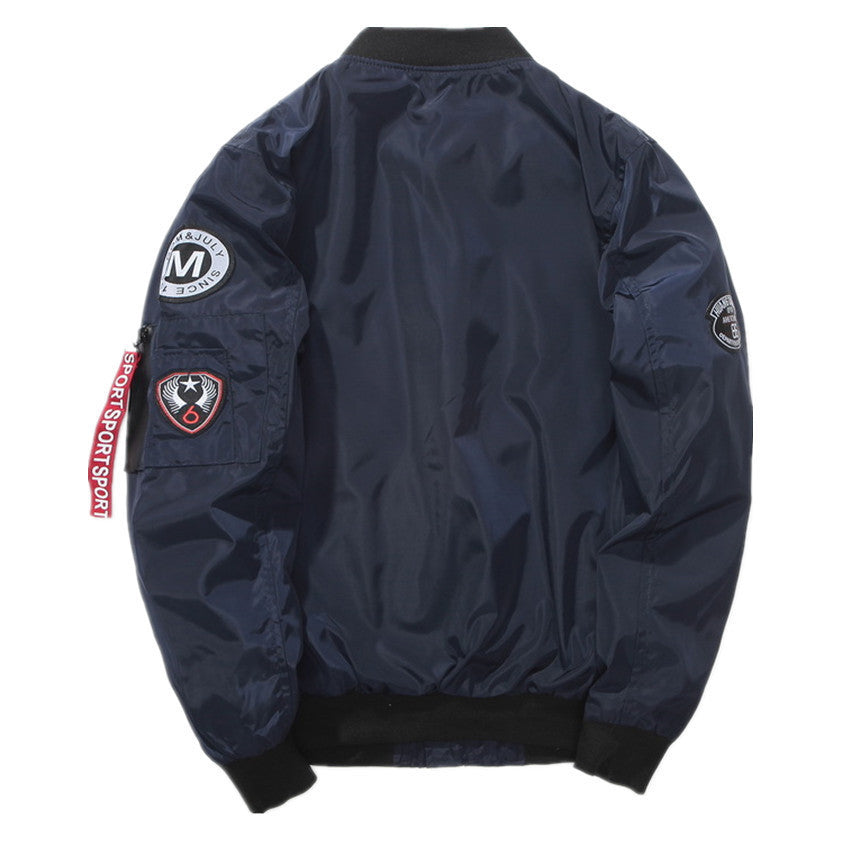 Men's Sports and Leisure Large Size Jacket Air Force