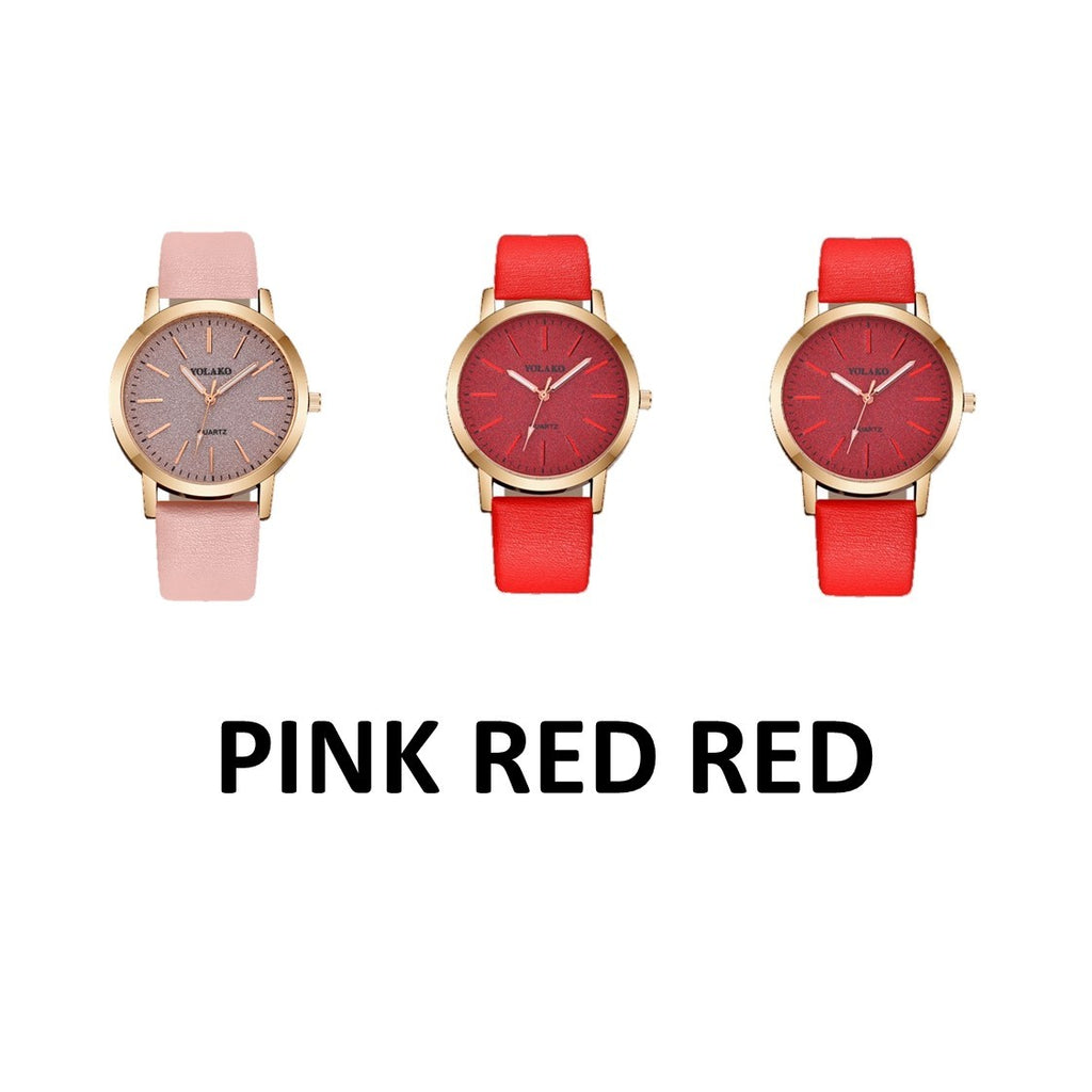 PU belt watch