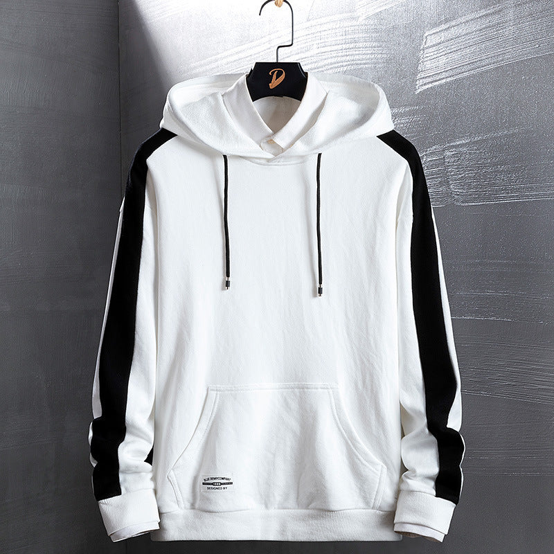 Men's sweater hooded jacket