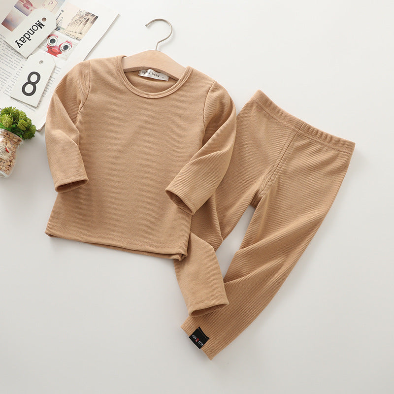 Children's autumn baby stretch pajamas