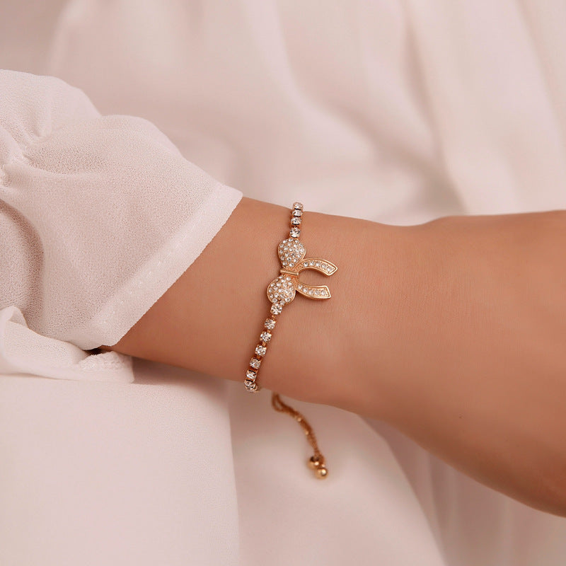 Full diamond butterfly bracelet beads